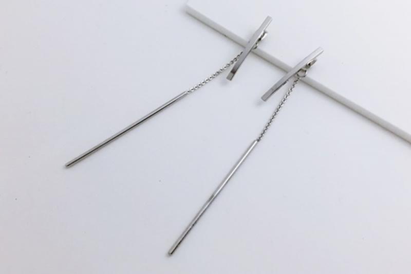 [오젤] 하객룩 유광 신주 귀걸이